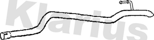 Klarius mz350e rear exhaust - klarius,