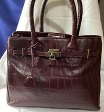 Joshua Taylor Burgundy Croc