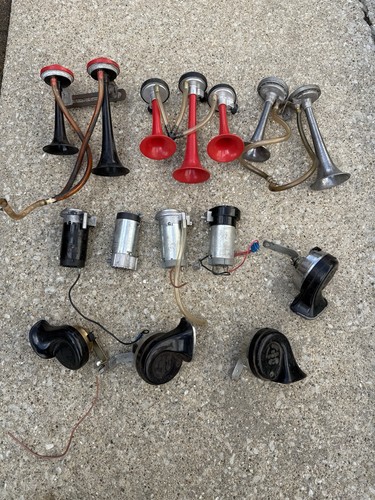Lot snail trumpet horns - snail, &