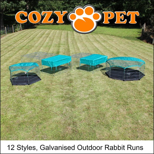 Rabbit run galvanised cozy - run,