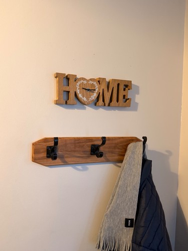 Wooden coat rack solid - wooden,