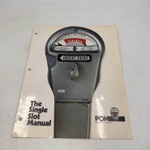 Vintage parking meter pom - vintage,