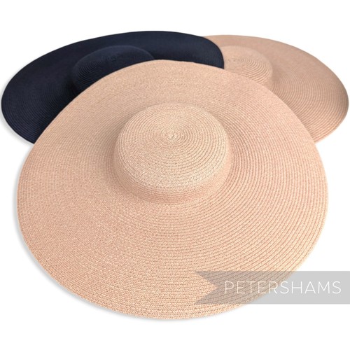 Hemp cartwheel fascinator hat - hemp,