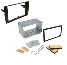 Double DIN Car Facia for Audi A3 Car Audio Stereo Radio Trim with Cage