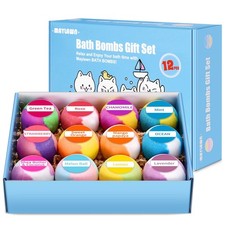Bath Bombs Gift Set, 12pcs