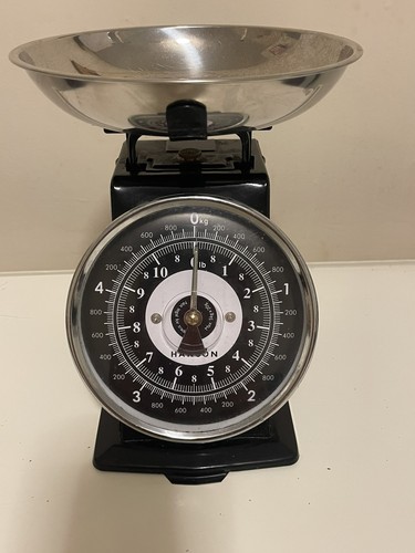 Hanson kitchen scales - scales, black
