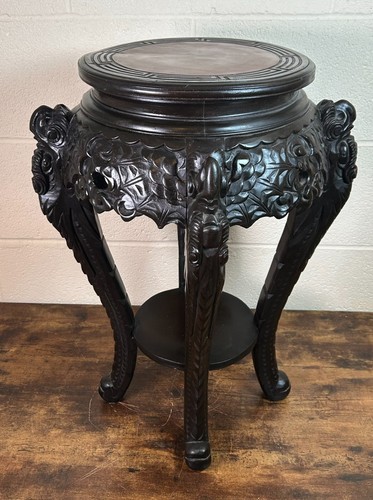 Antique chinese heavily carved - antique,