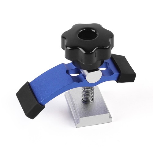 Track hold down clamp - down,