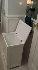 Wooden Hamper with Flip Lid