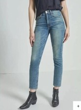 CURRENT/ELLIOTT The Highwaist Stiletto Denim Jeans Roadster Blue Womens 28