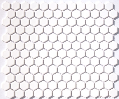Sample white hexagon - sample,