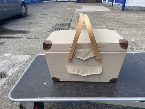 Vintage picnic hamper - picnic, 4
