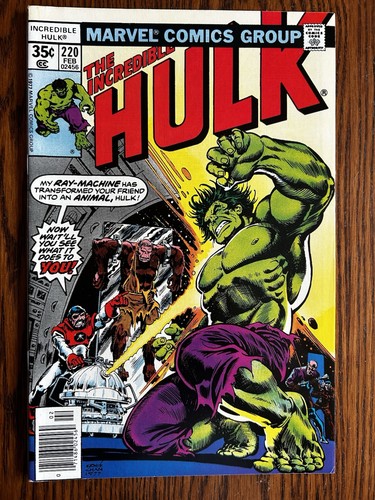 Incredible hulk 220 marvel - hulk, (marvel