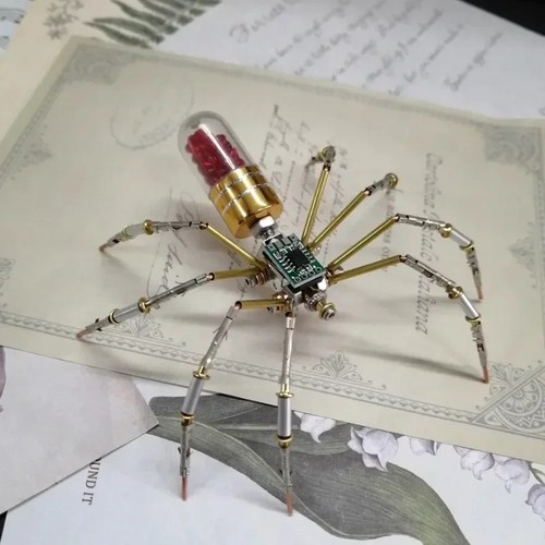 Diy mechanical spider metal - mechanical,