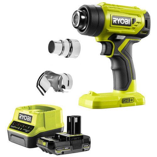 Ryobi 18v heat gun - heat, kit
