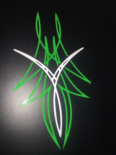 Pinstripe design stickers - design,
