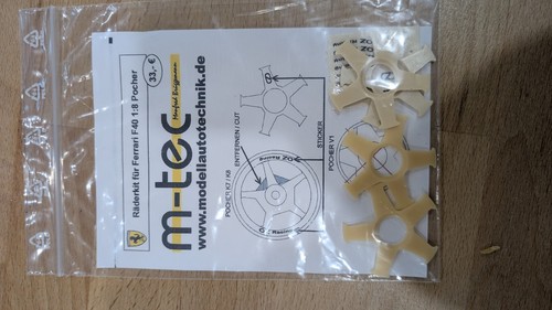 Pocher ferrari f40 wheel - pocher,