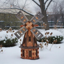 New Wooden Windmill 39.5 inch