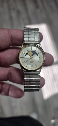 Vintage seiko moon phase - seiko, mens