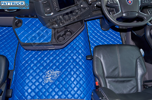 Eco leather floor - leather, mats
