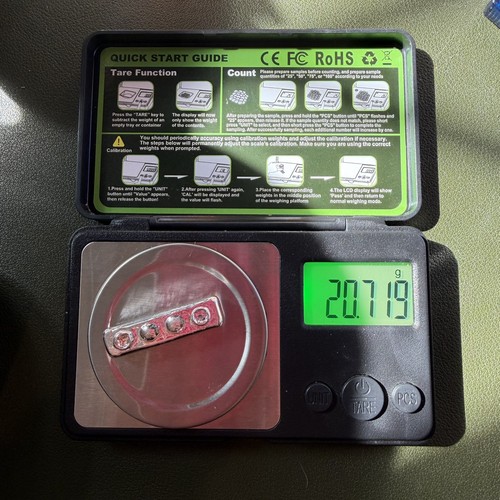 Hand poured 20g fine - hand,