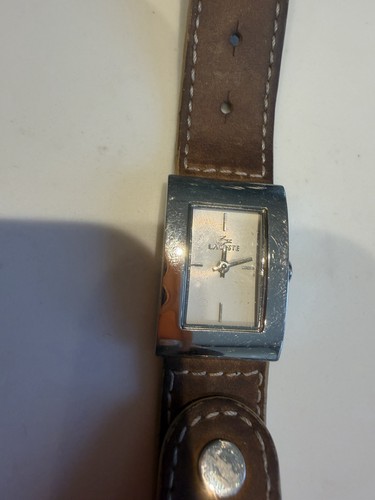 Lacoste brown strap watch - lacoste,