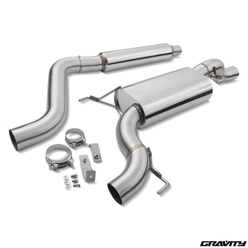 Stainless cat back sport - back,