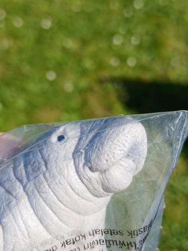 Schleich manatee plastic toy - manatee,