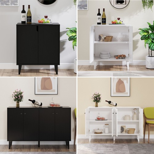 Wood sideboard storage - sideboard,