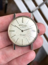 Vintage Nicolet Watch Tramelan 35mm  Automatic-Original crown - Cal Felsa 4007N