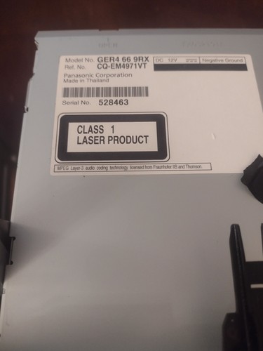 Mazda radio head - 6, cd