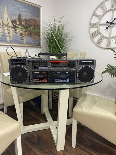Vintage retro philips boombox - vintage/retro,