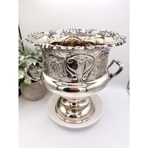 Vintage ornate silver plated - silver,