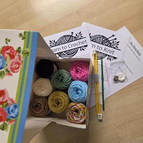 Chistmas gift learn - learn, knit