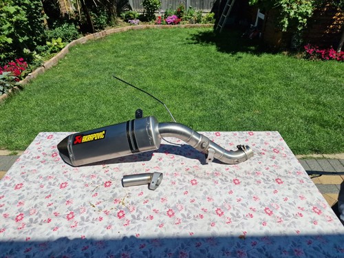 Akrapovic exhaust titanium - akrapovic,