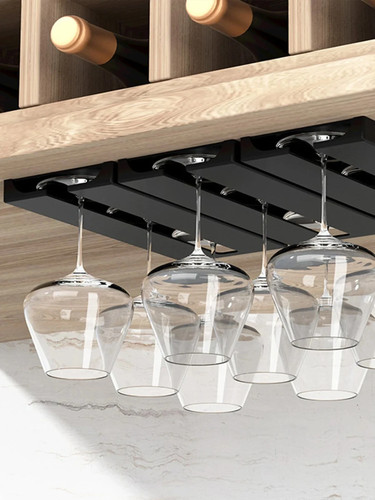 Black hanging wine glass - wine,