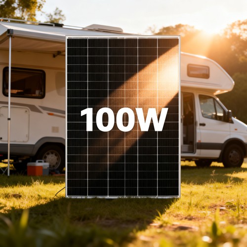 100w watt solar panel - solar, 18v