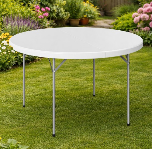 Large round garden table - large,