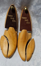 Vintage Adjustable Wooden Shoe Trees - FREEMAN HARDY WILLIS
