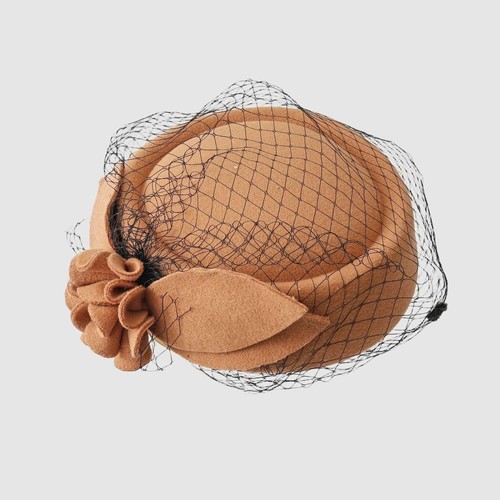 Vintage pillbox hat solid - vintage,