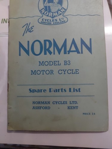 Norman motorcycle spare - b3,