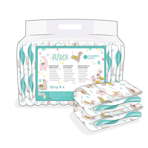 Rearz alpaca adult diaper - adult,