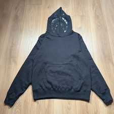 BAPE x Comme des Garcons XL Black Market Shark Pullover Hoodie