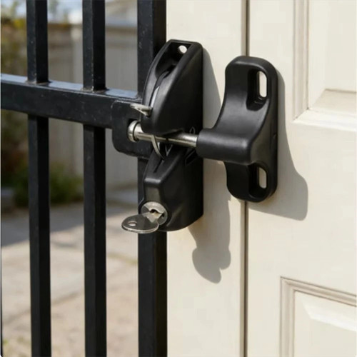 Robust outdoor gate latch with - robust,