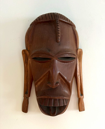 Hand carved wooden - carved, tribal