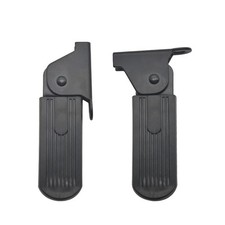 3X(2pcs Electric Moped Front Pedal Scooter Front Foldable Pedal Leg Support2596