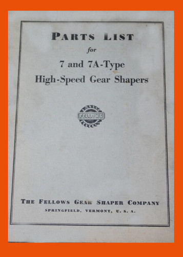 Fellows and gear shaper - and,