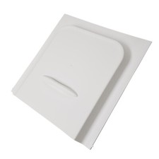 RV AMERICAN MOTORHOME 12" WHITE UNIVERSAL SLIDE DOOR SCREEN + STOP caravan boat