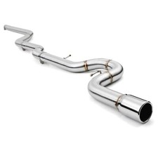 2.75" CATBACK EXHAUST SYSTEM SINGLE TIP DIESEL FOR BMW E81 118D 120D M47 03-07