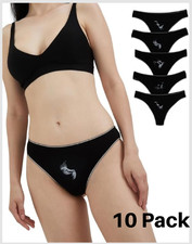 Womens Ladies Cotton Thongs